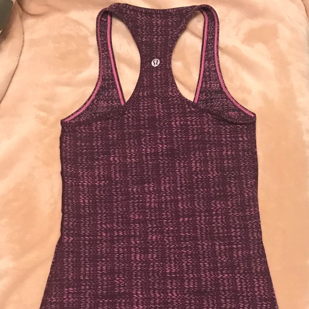 Lululemon Purple Tank Top sz 2